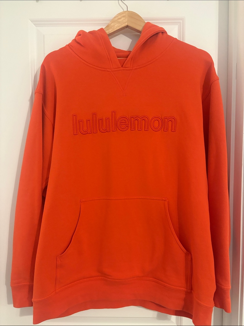 Lululemon All Yours Graphic Hoodie in Autumn Red